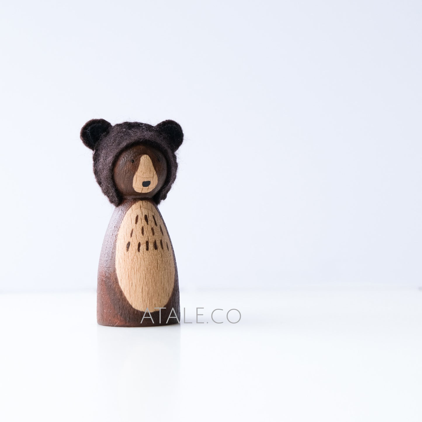 BEAR Peg Doll