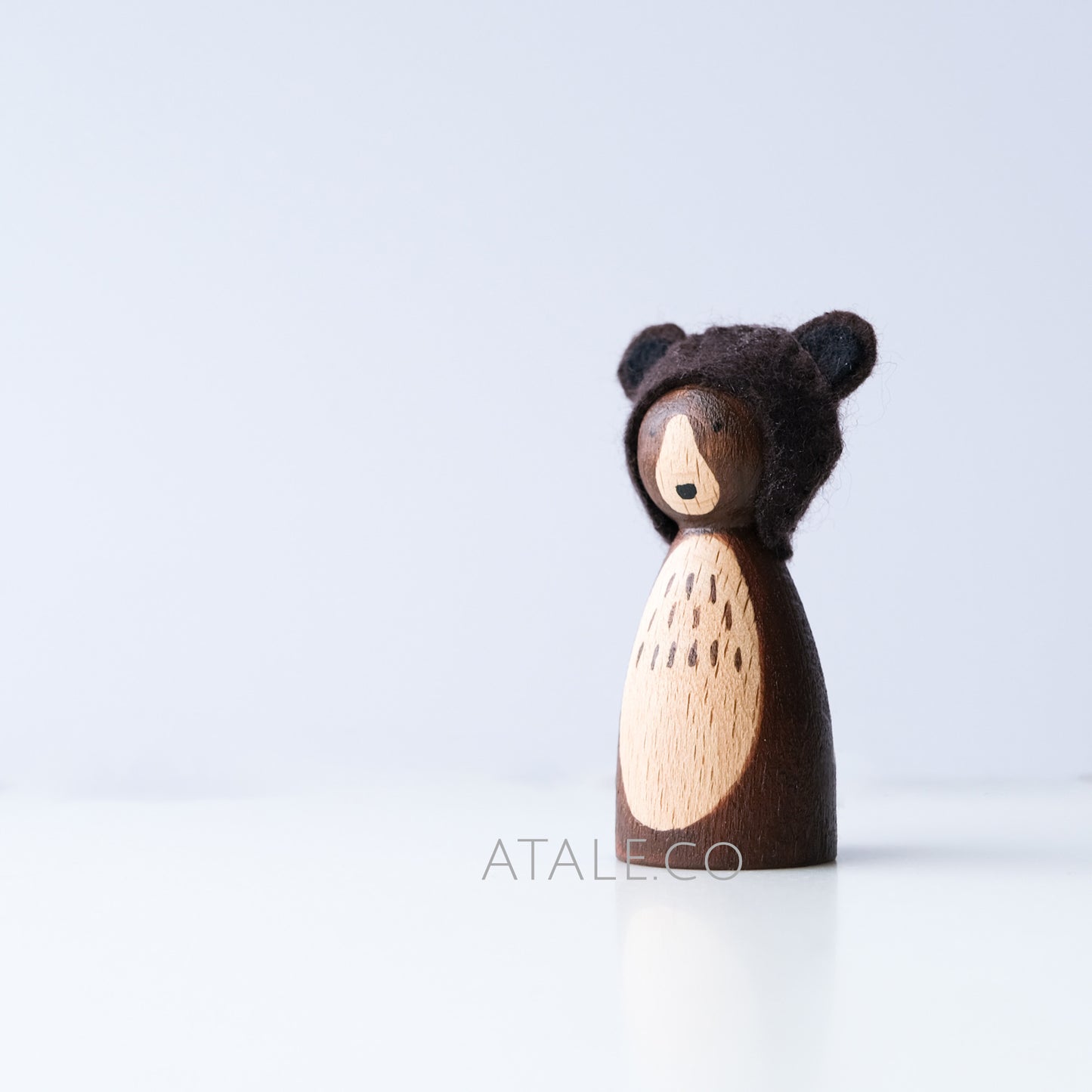 BEAR Peg Doll