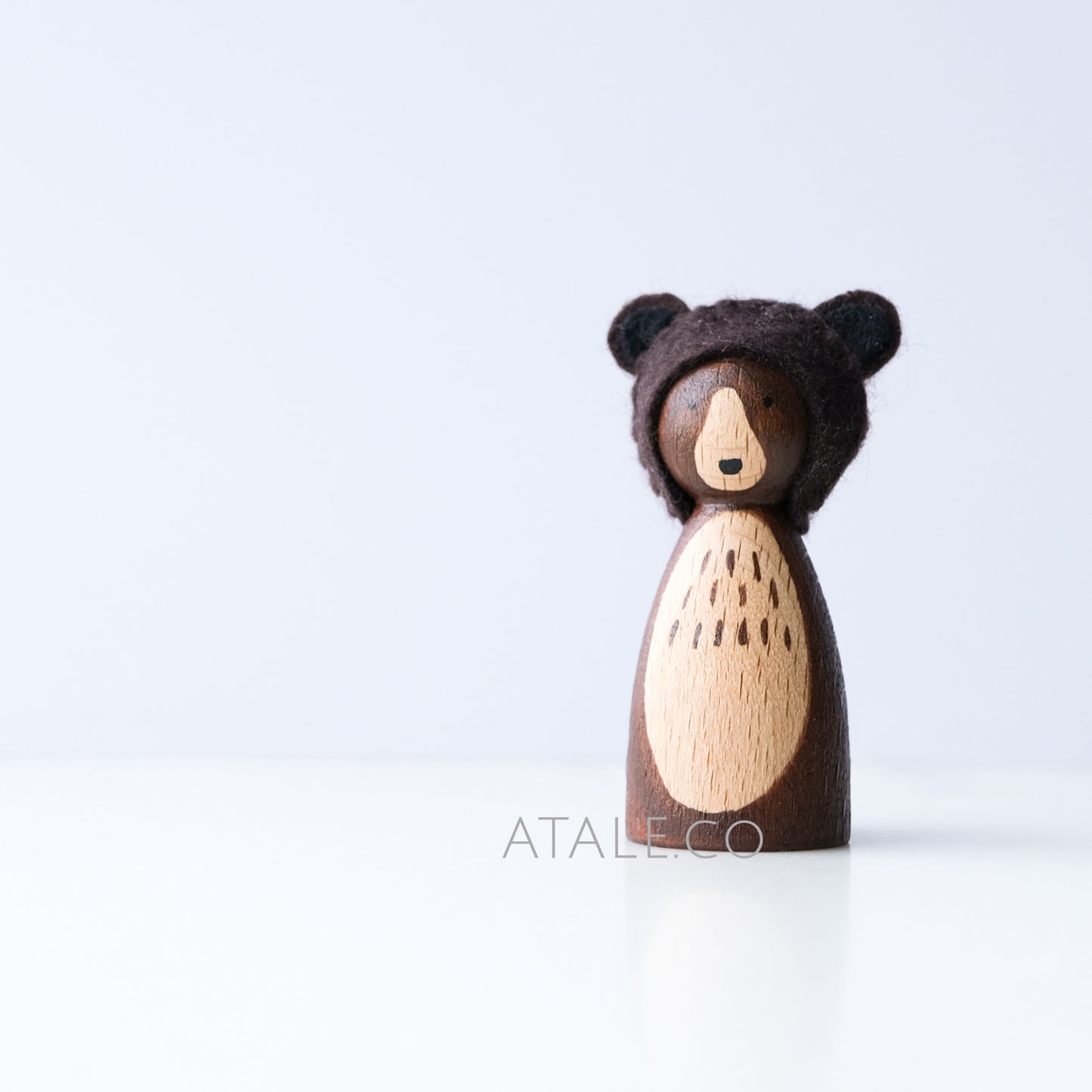 BEAR Peg Doll