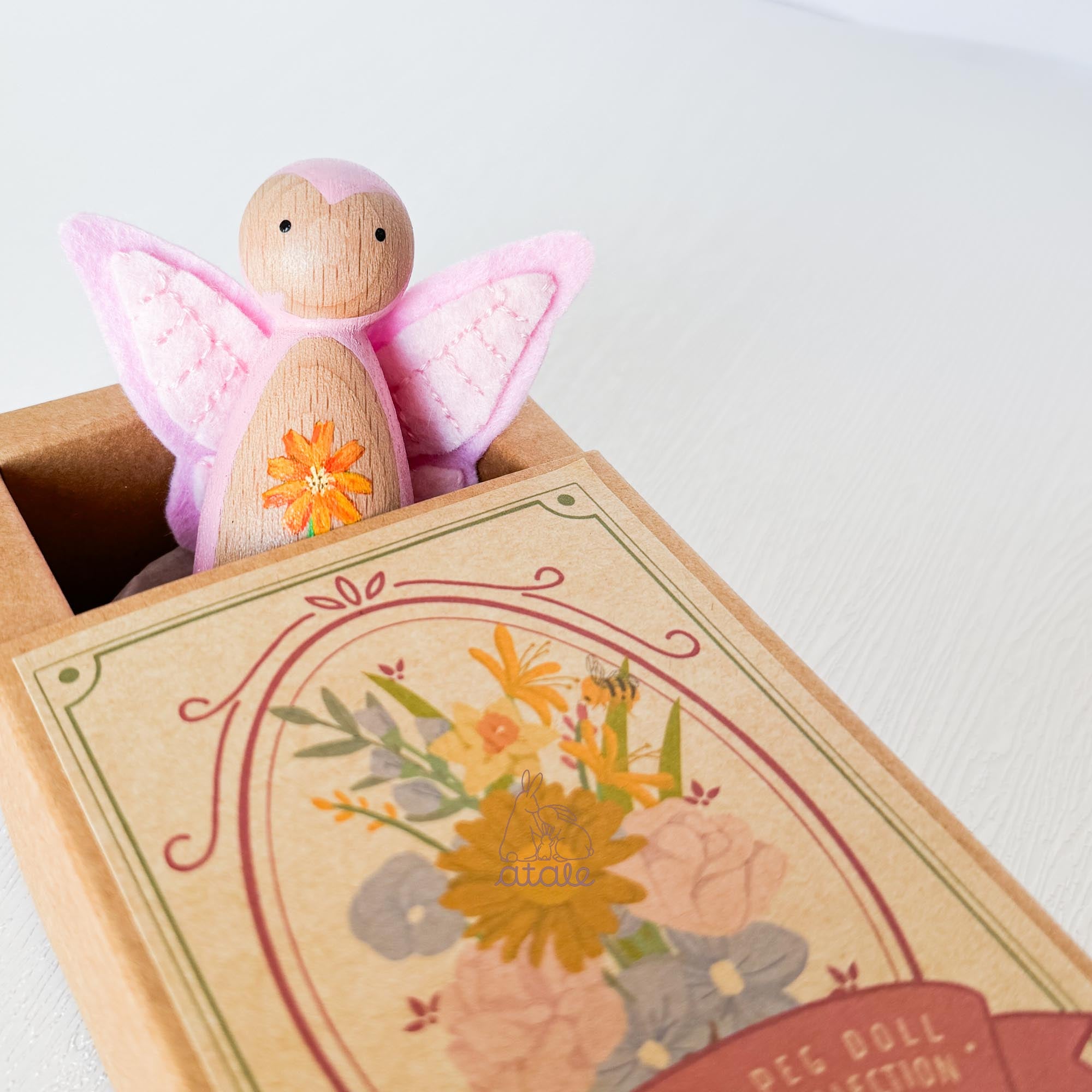 COSMO Peg Doll | October Birth Flower