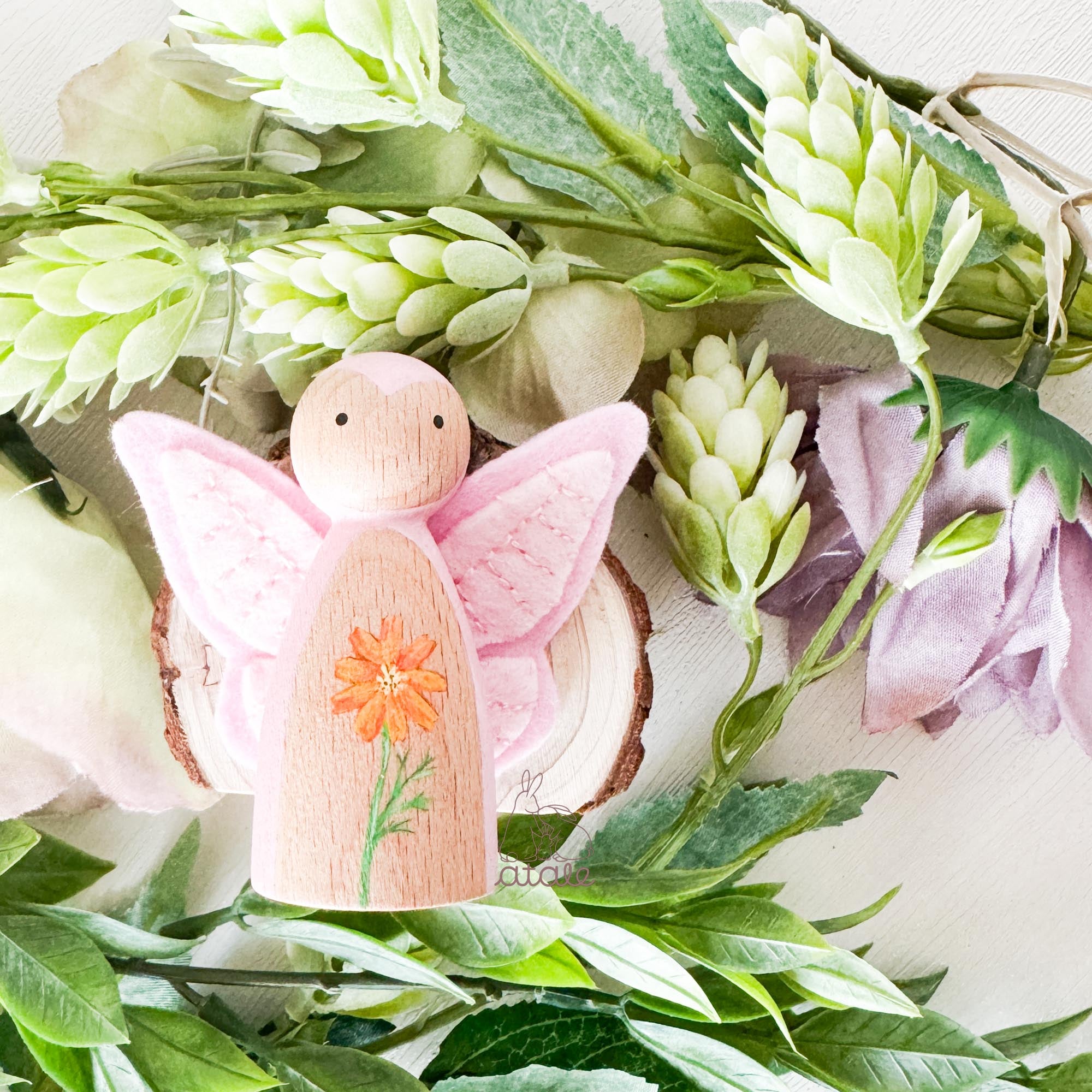 COSMO Peg Doll | October Birth Flower