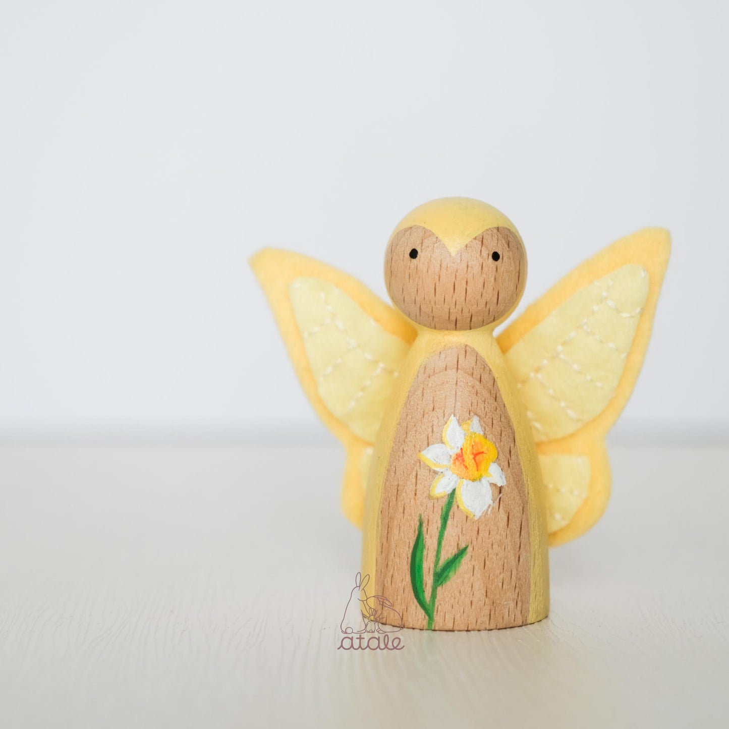 DAFFODIL Peg Doll | March Birth Flower
