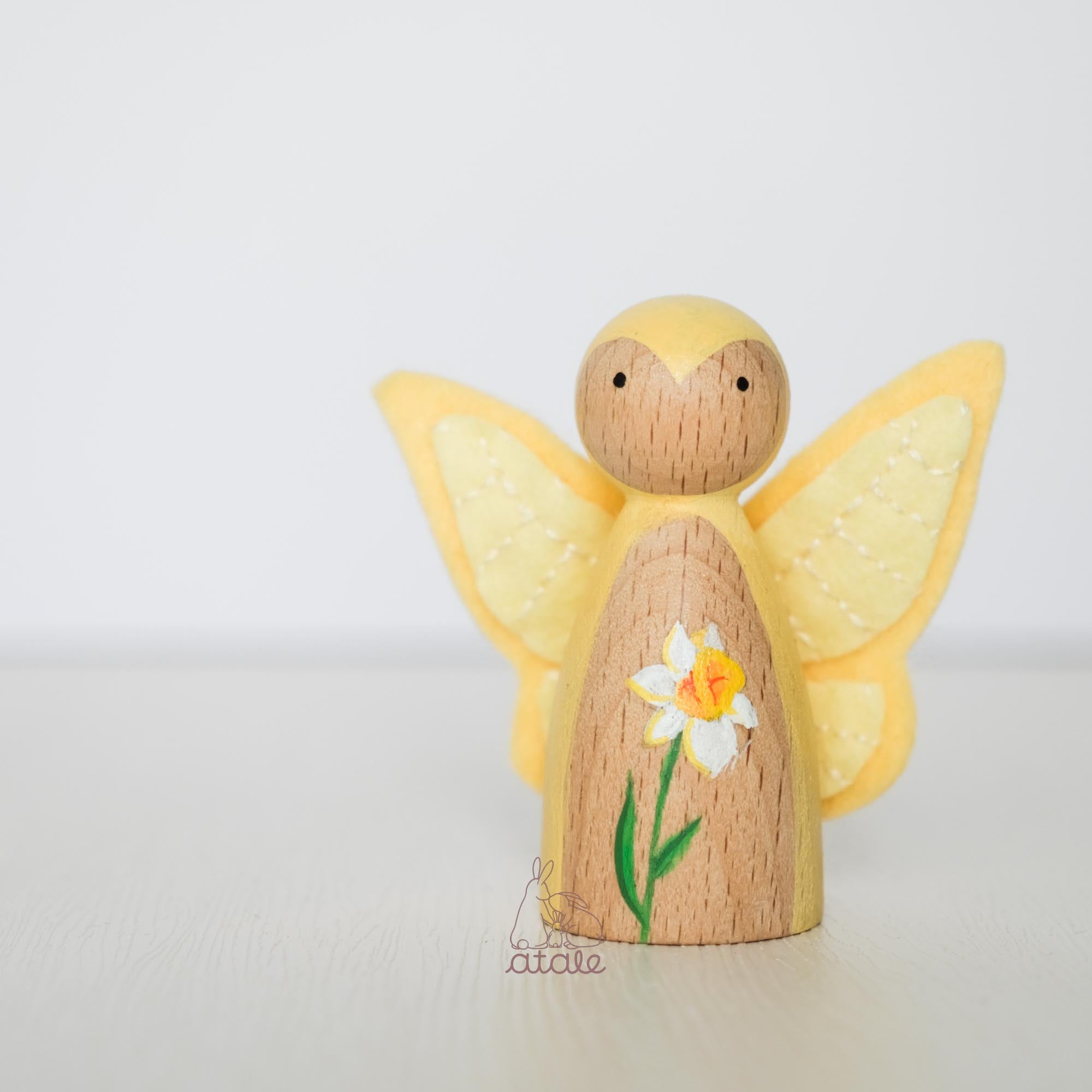 DAFFODIL Peg Doll | March Birth Flower