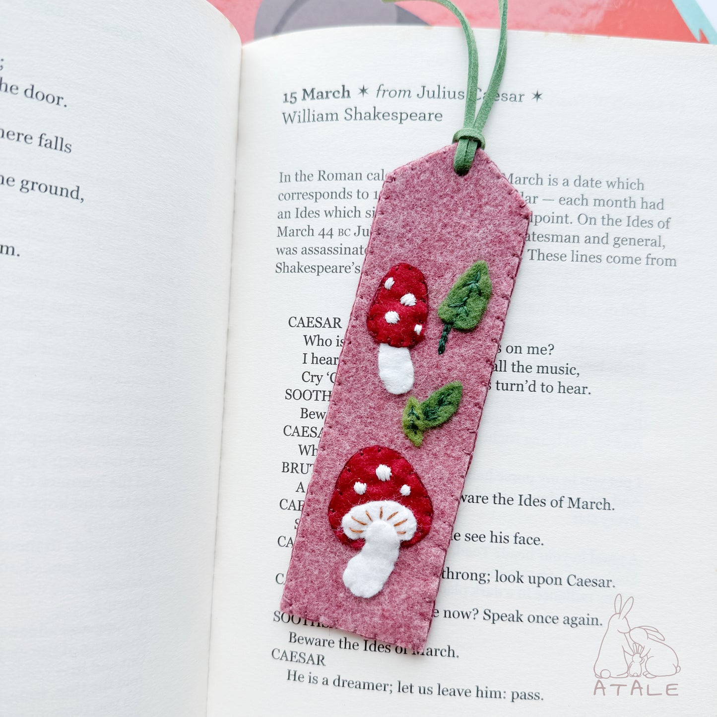 Felt Bookmark | SHROOM