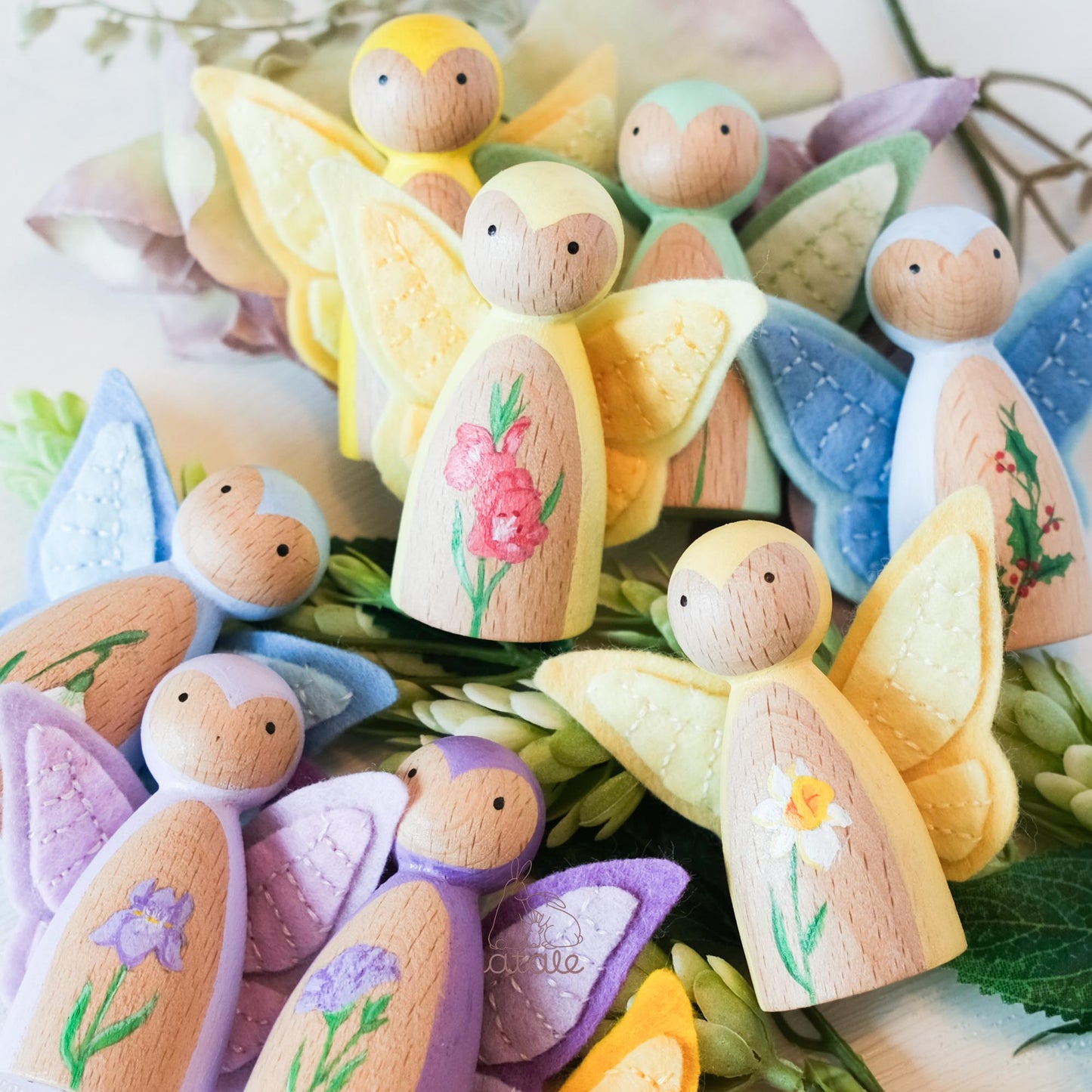 COSMO Peg Doll | October Birth Flower