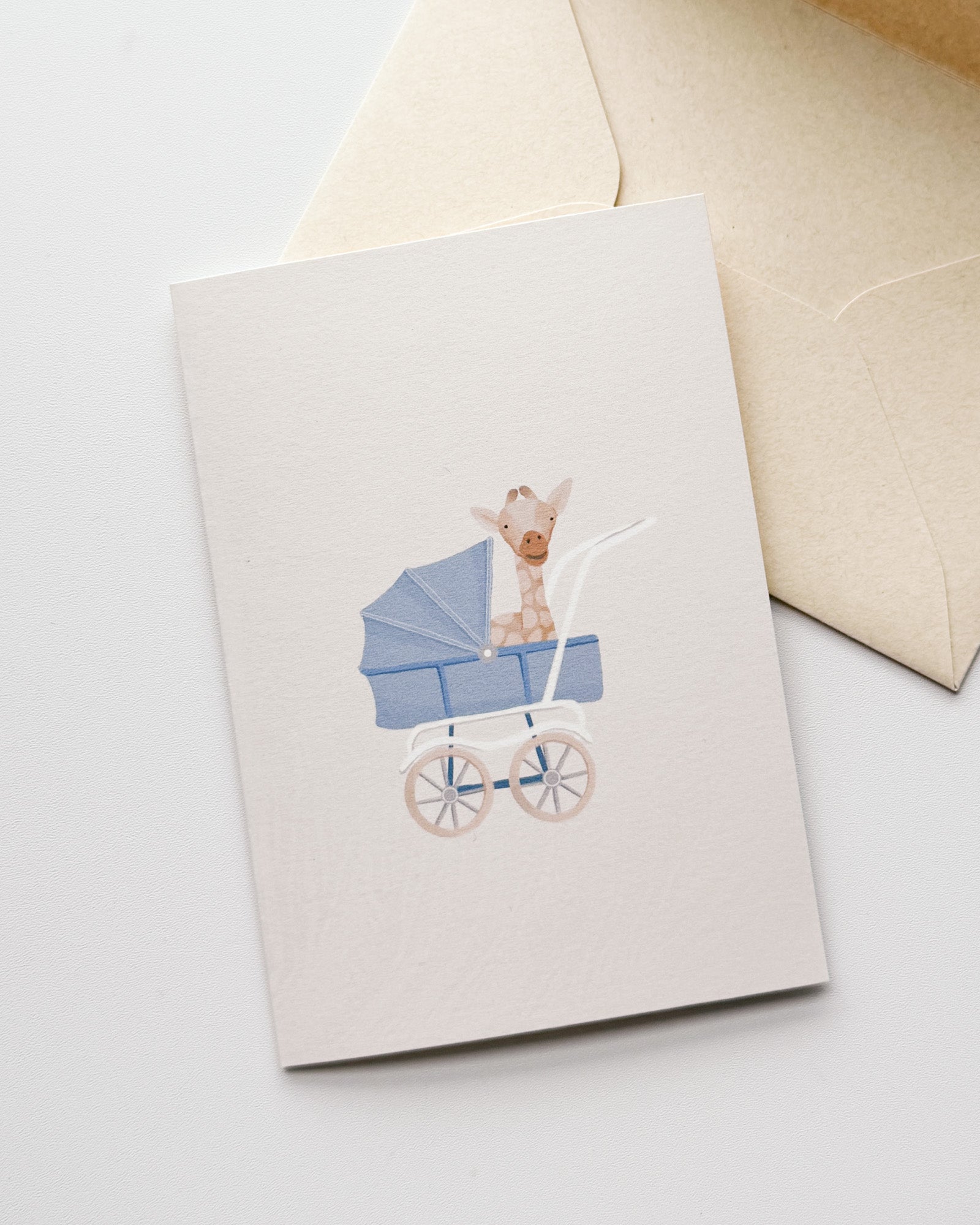 Giraffe "Stroll Along" Card