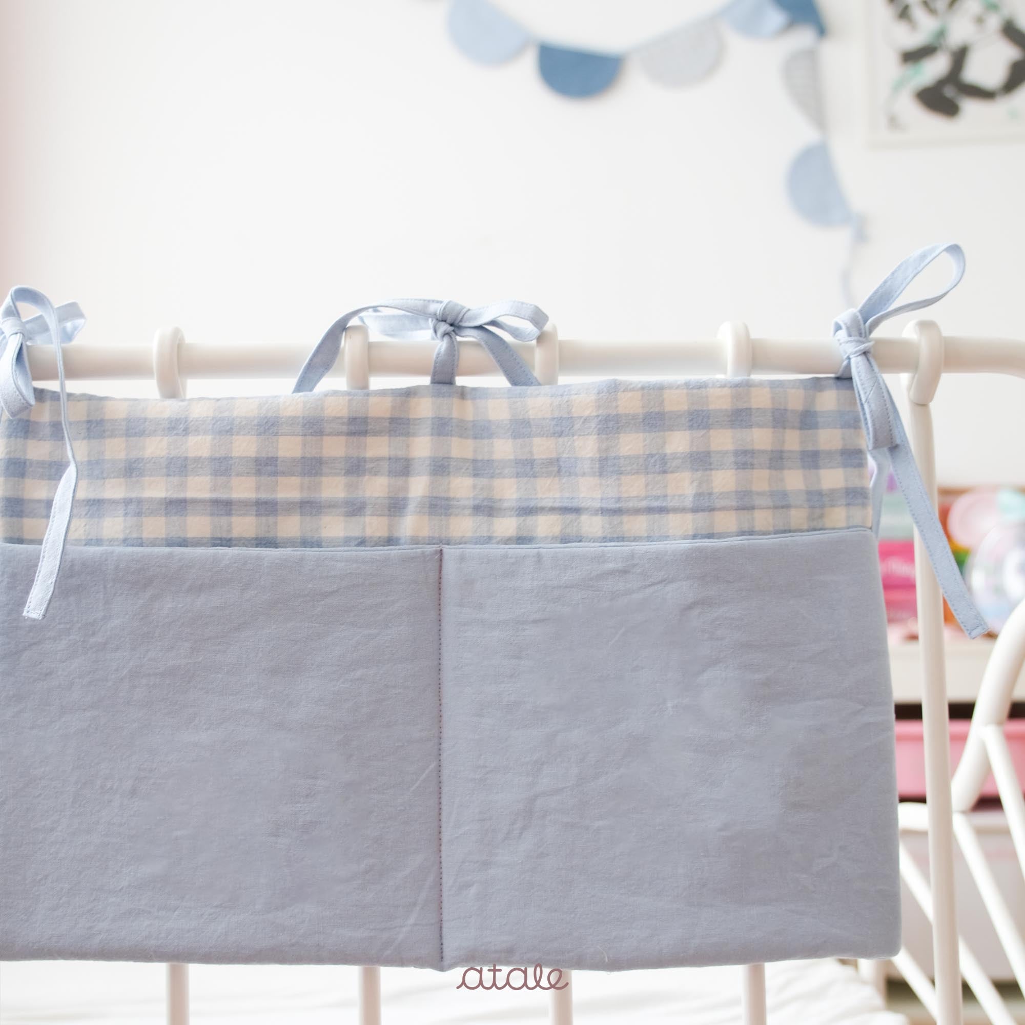 ISLA Cot Organizer | Azure