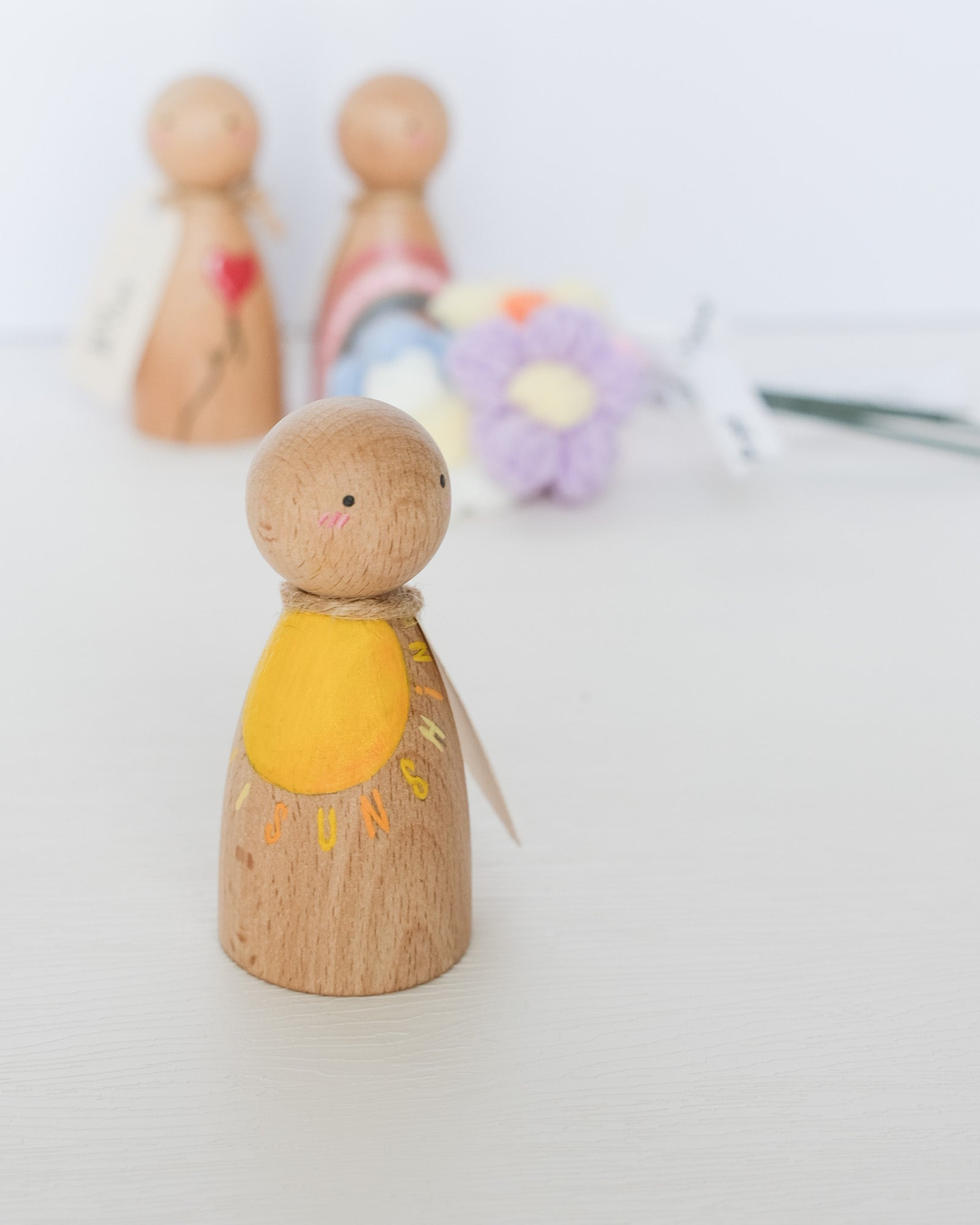 MESSENGER Peg Doll | Sunshine