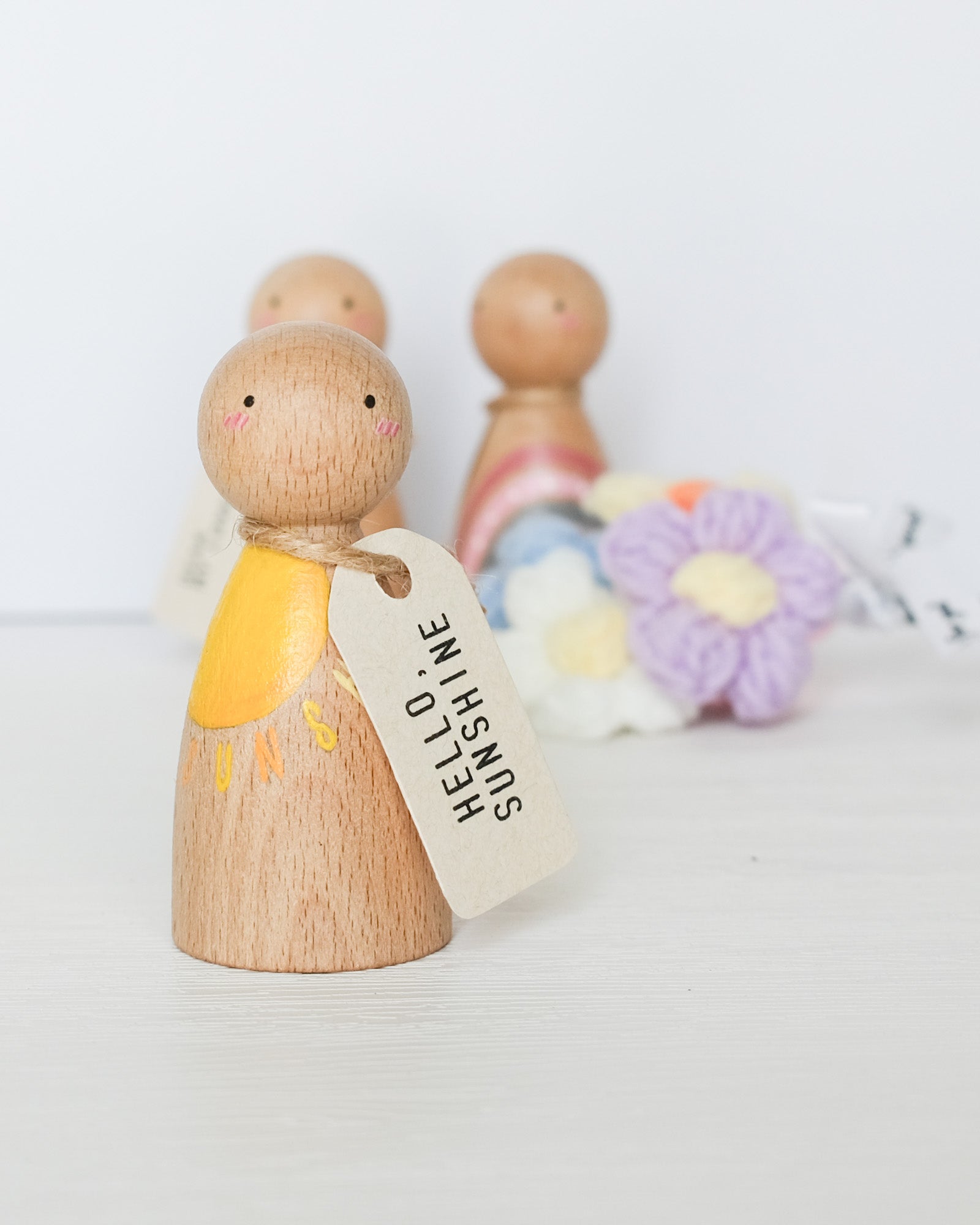 MESSENGER Peg Doll | Sunshine
