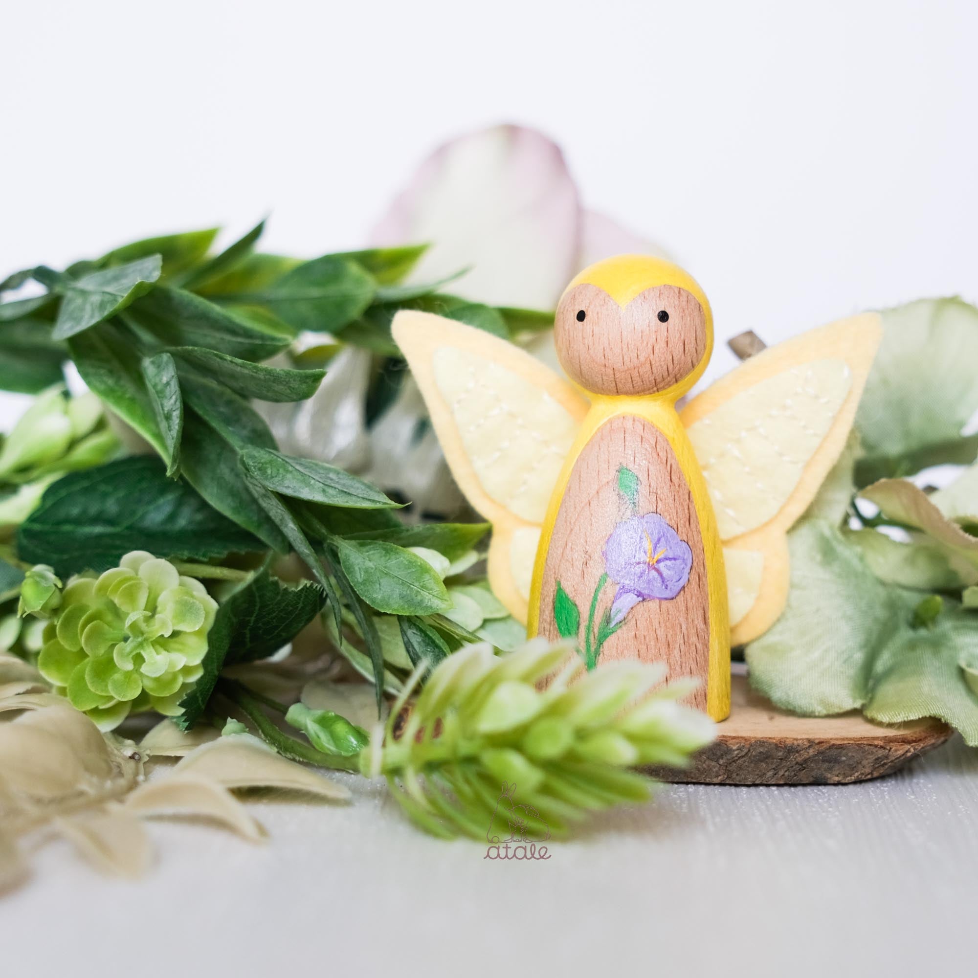 MORNING GLORY Peg Doll | September Birth Flower