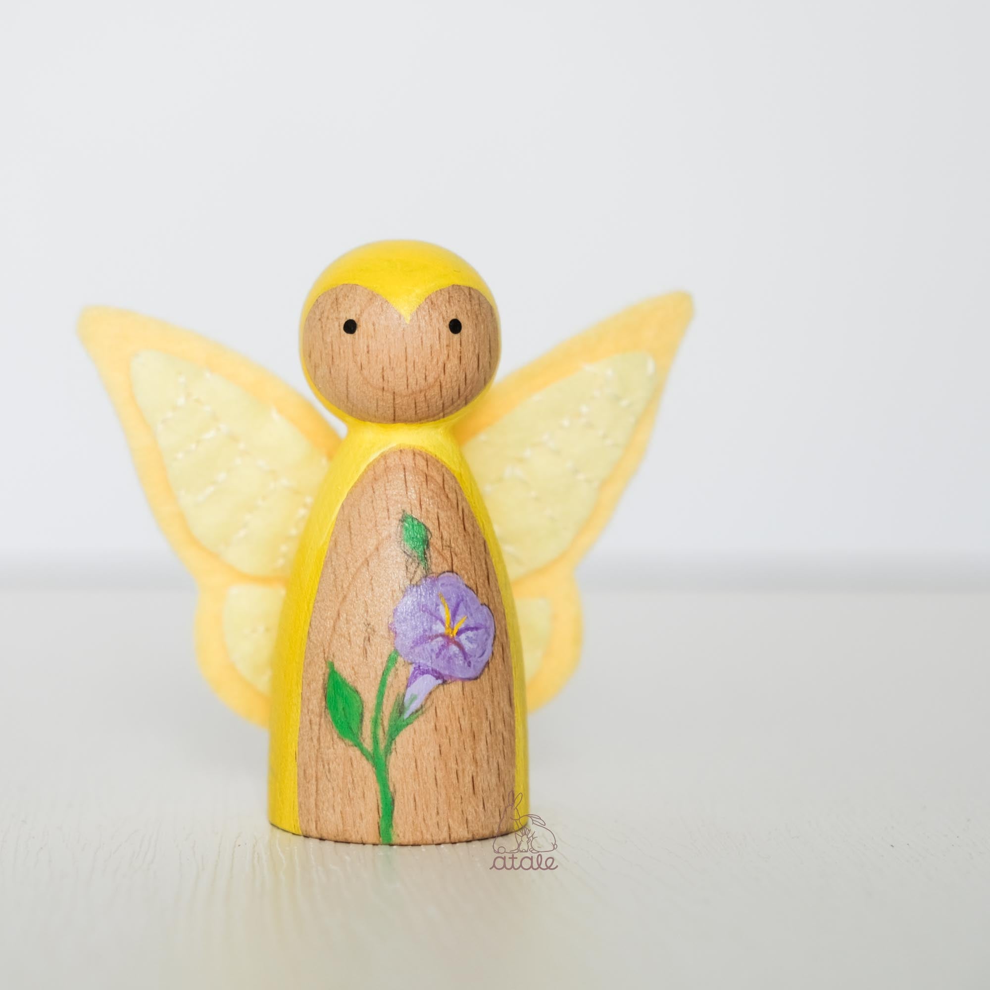 MORNING GLORY Peg Doll | September Birth Flower