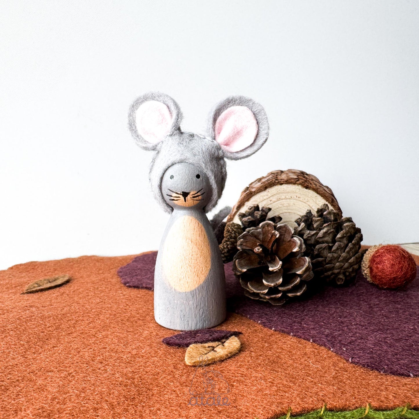 MOUSE Peg Doll