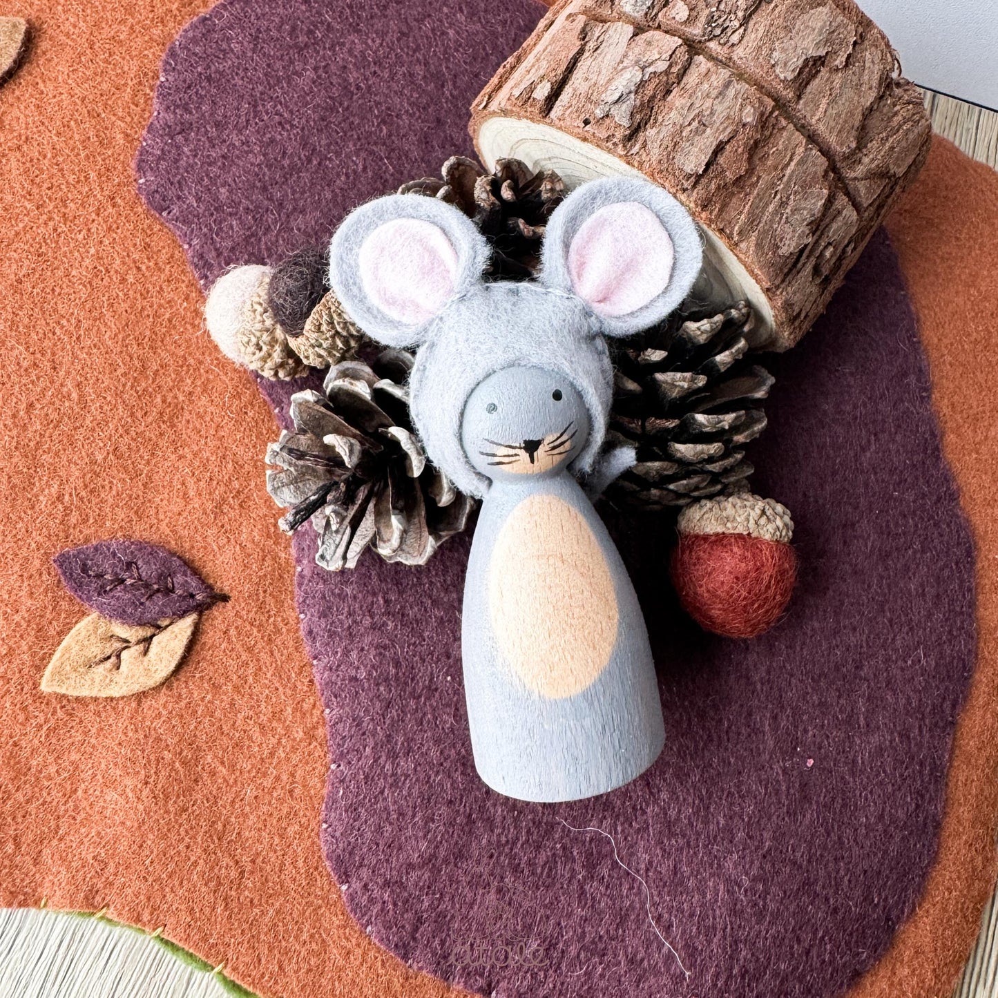 MOUSE Peg Doll