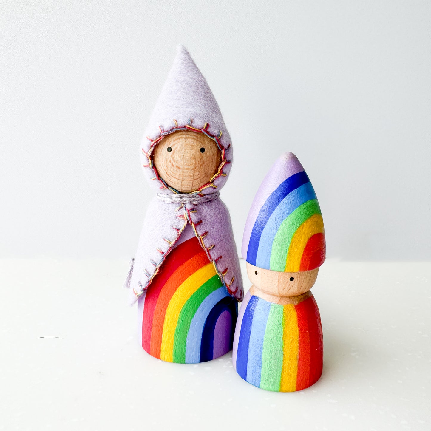 BIG Rainbow Gnome