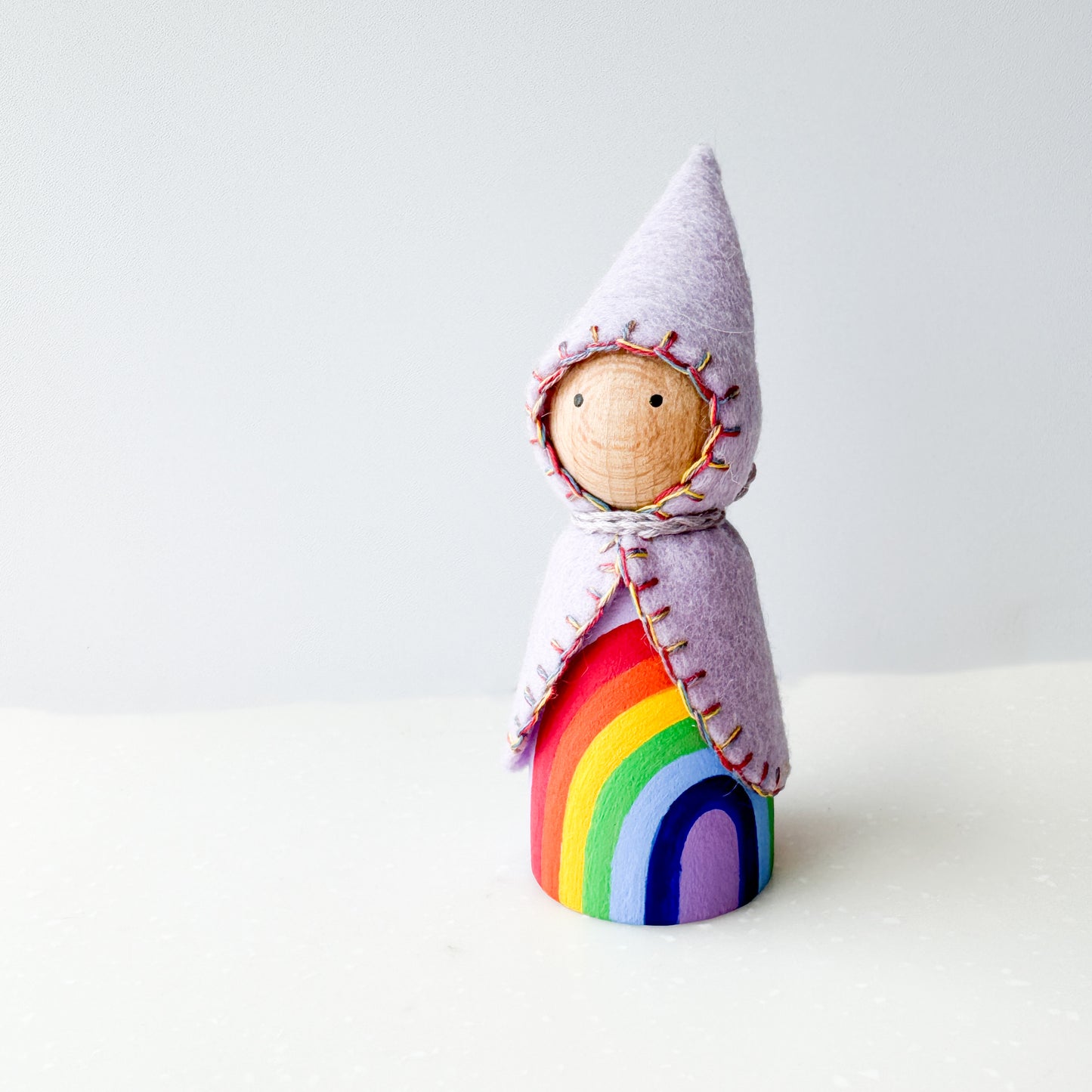 BIG Rainbow Gnome