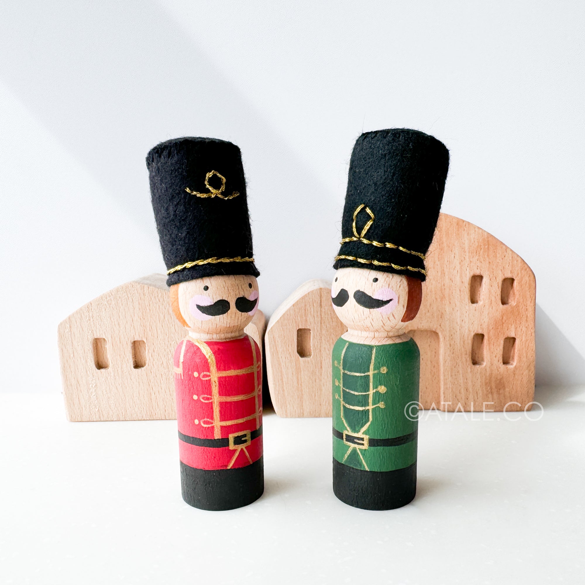 Nutcracker peg dolls on sale