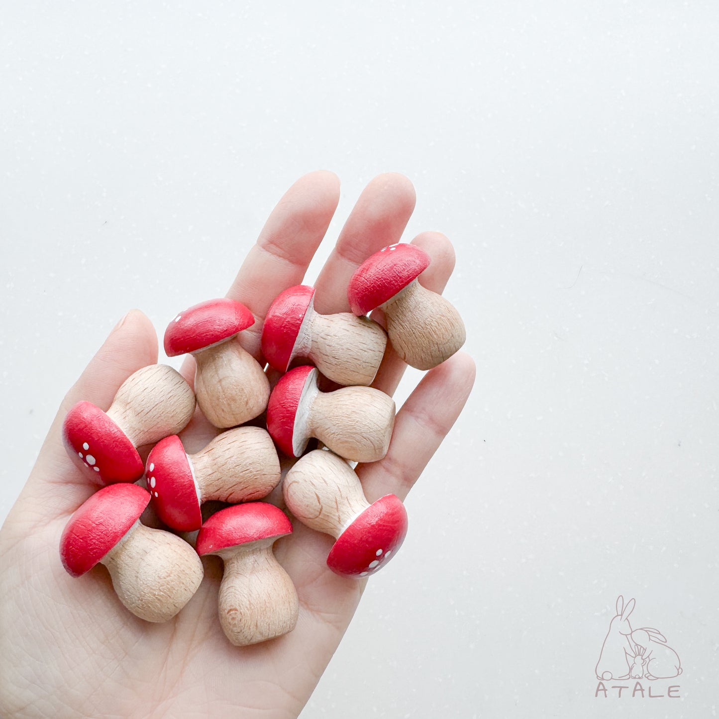 Wooden Mushrooms