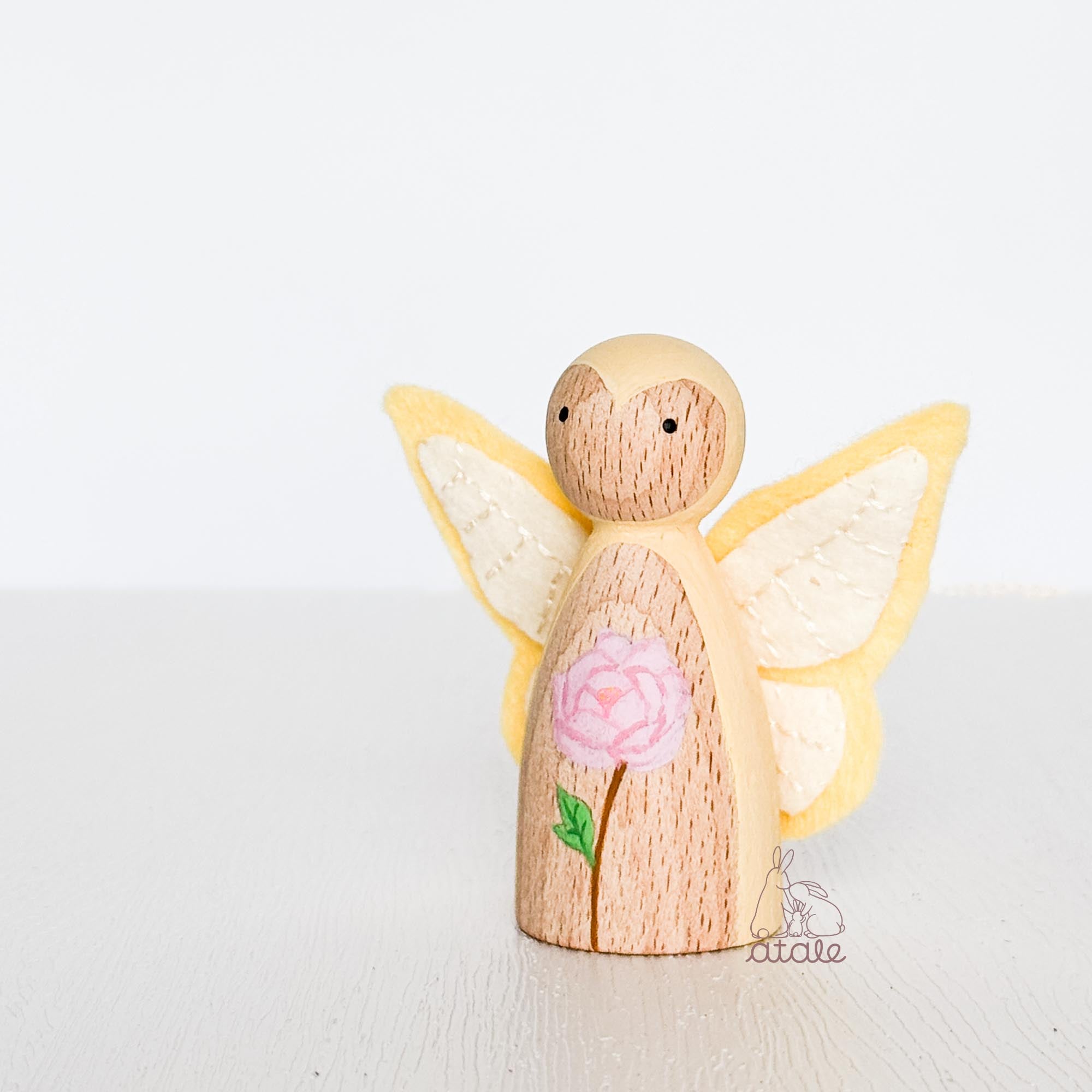 PEONY Peg Doll | November Birth Flower