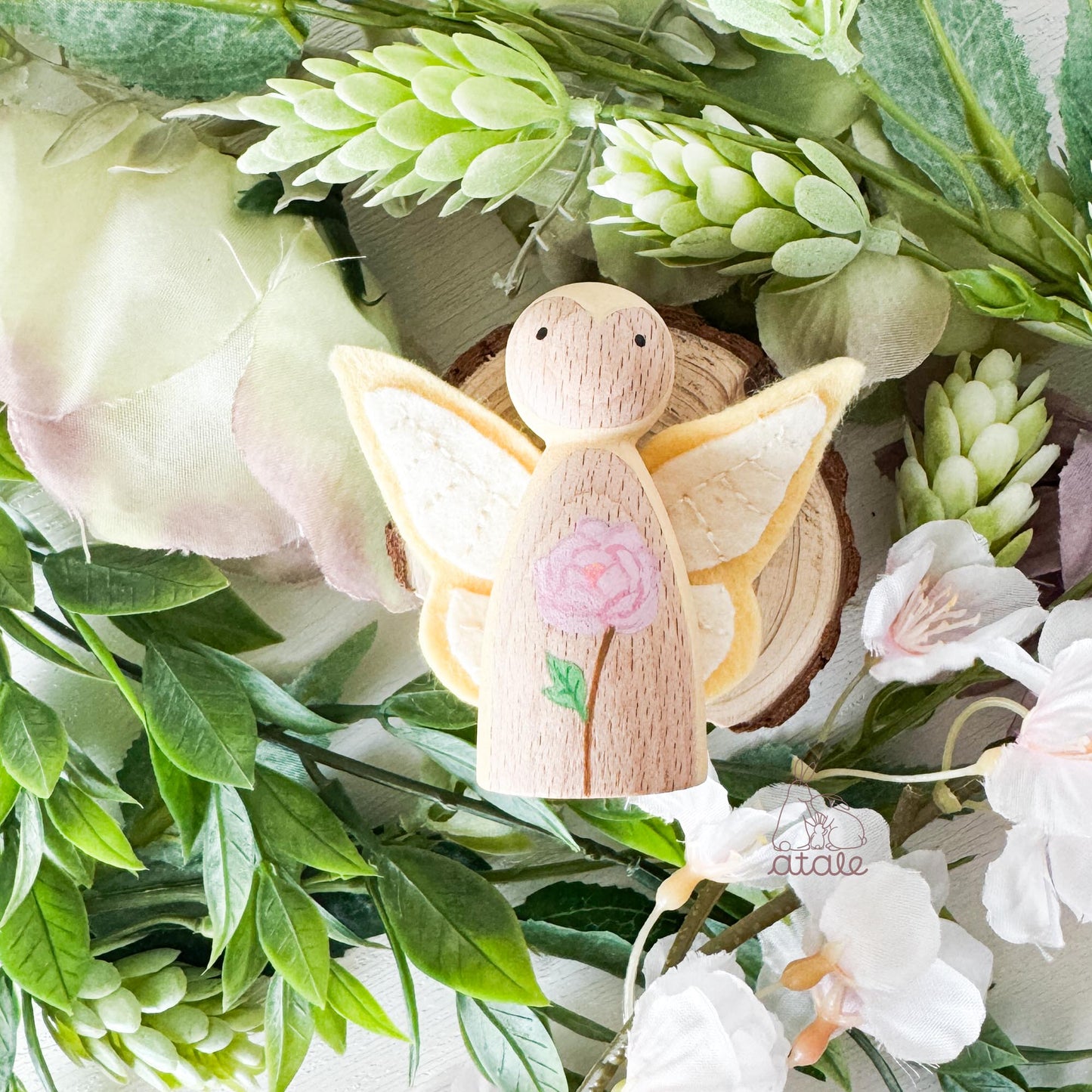 PEONY Peg Doll | November Birth Flower