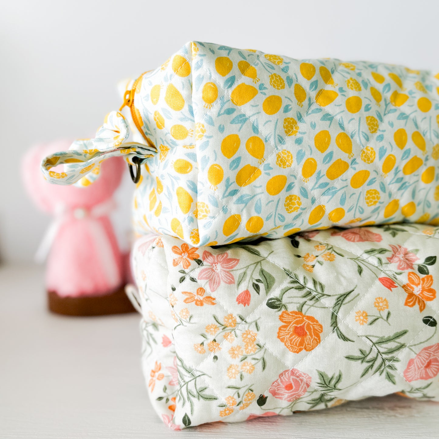 Quilted Makeup Pouch | UNIKKO |