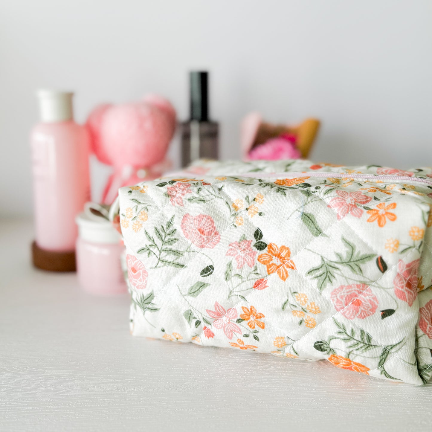 Quilted Makeup Pouch | UNIKKO |