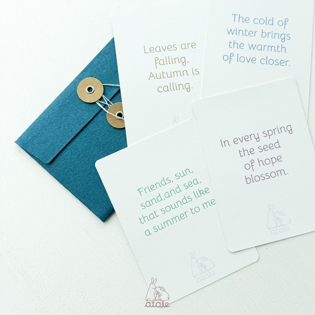 Originally designed Seasons Art Cards