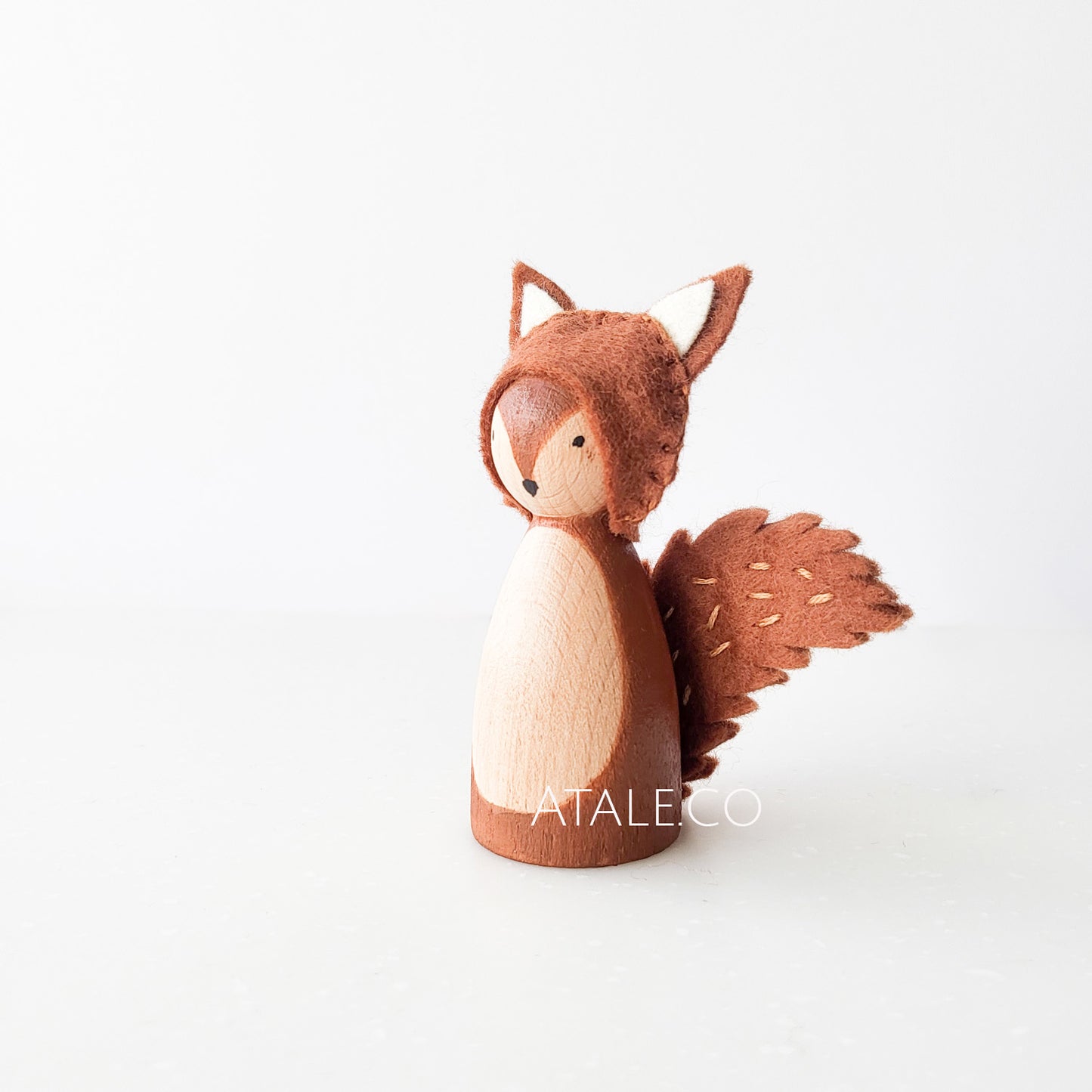 SQUIRREL Peg Doll