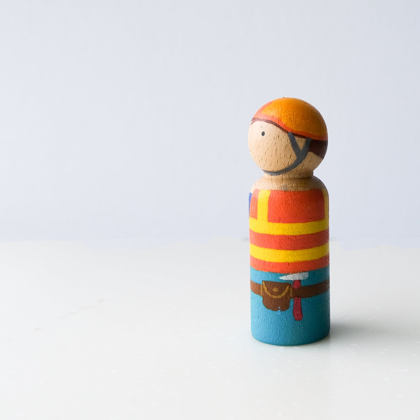 BUILDER Peg Doll