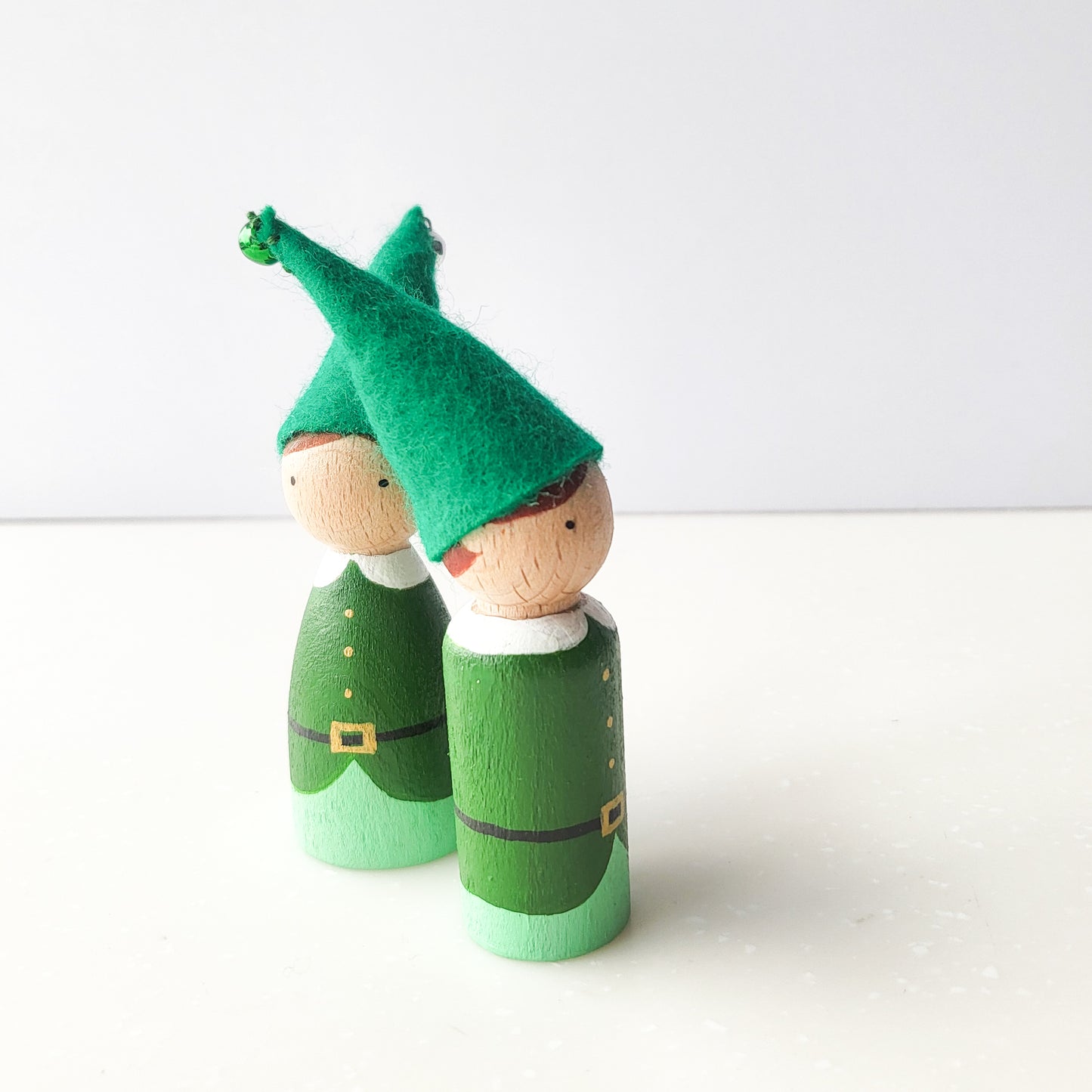 LITTLE ELVES Peg Dolls